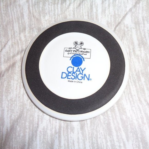 SET Of 4 Gary Patterson Clay Design Cat Coasters - Picture 5 of 9